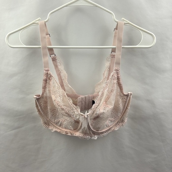 Adore Me Lot Of 2 34DDD Bras Multi-color Balconette Floral & Pink - Picture 11 of 15